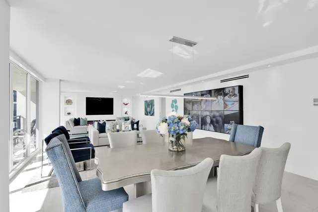 a living room with a couch and a flat screen tv