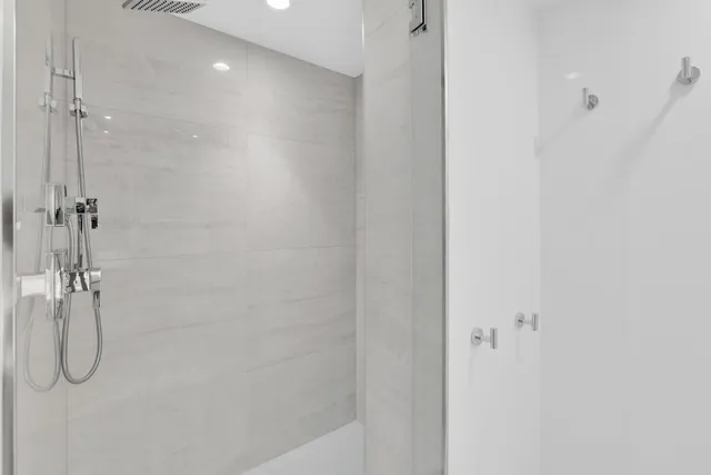 a view of a city with tall buildings