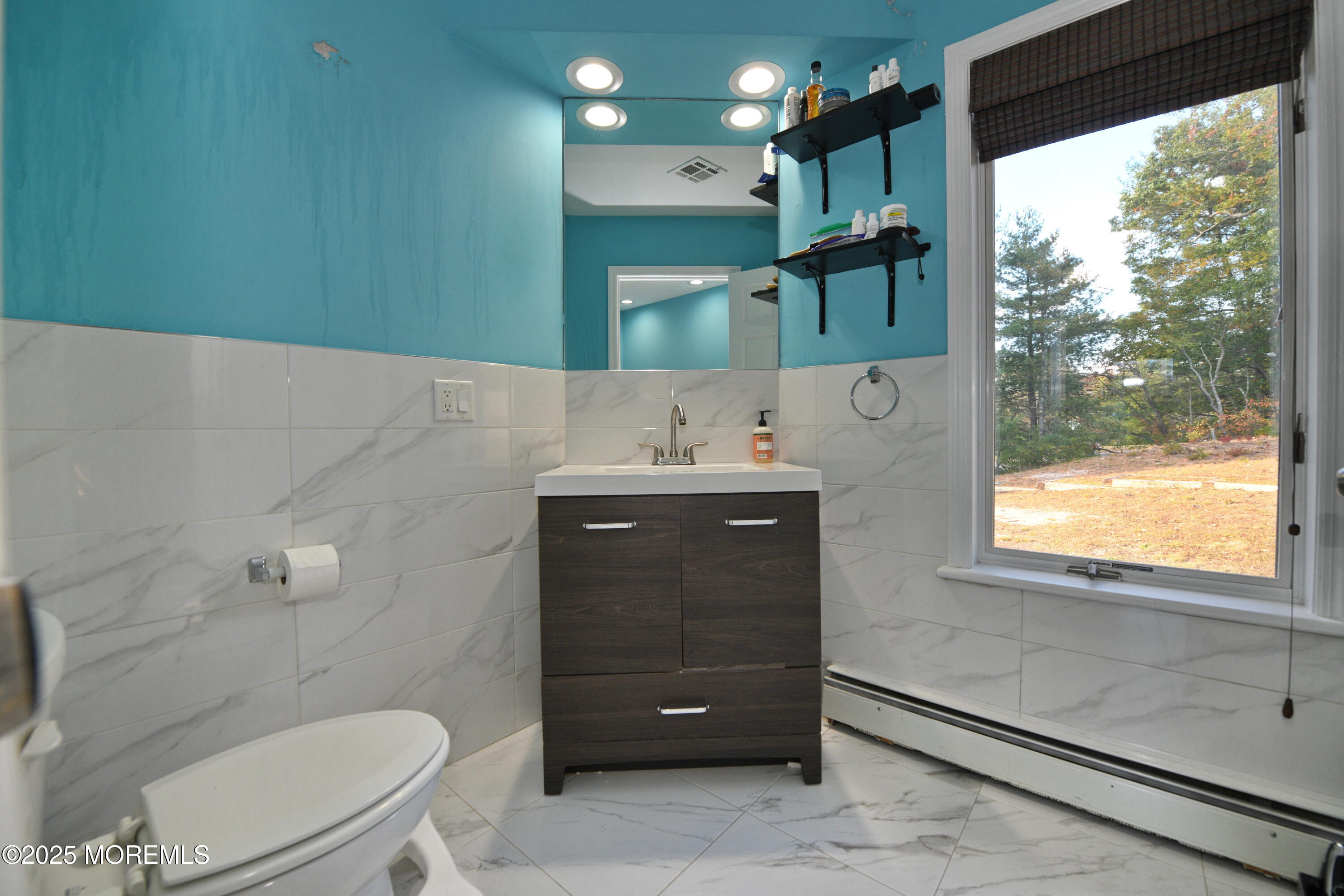 2262 Allenwood Road Allenwood, NJ 08720 - Photo 15 of 21 a bathroom with a sink a toilet and a shower