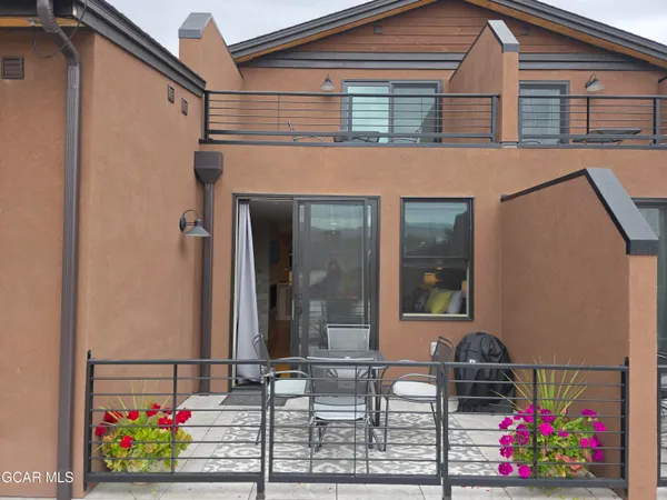 a front view of house and outdoor space