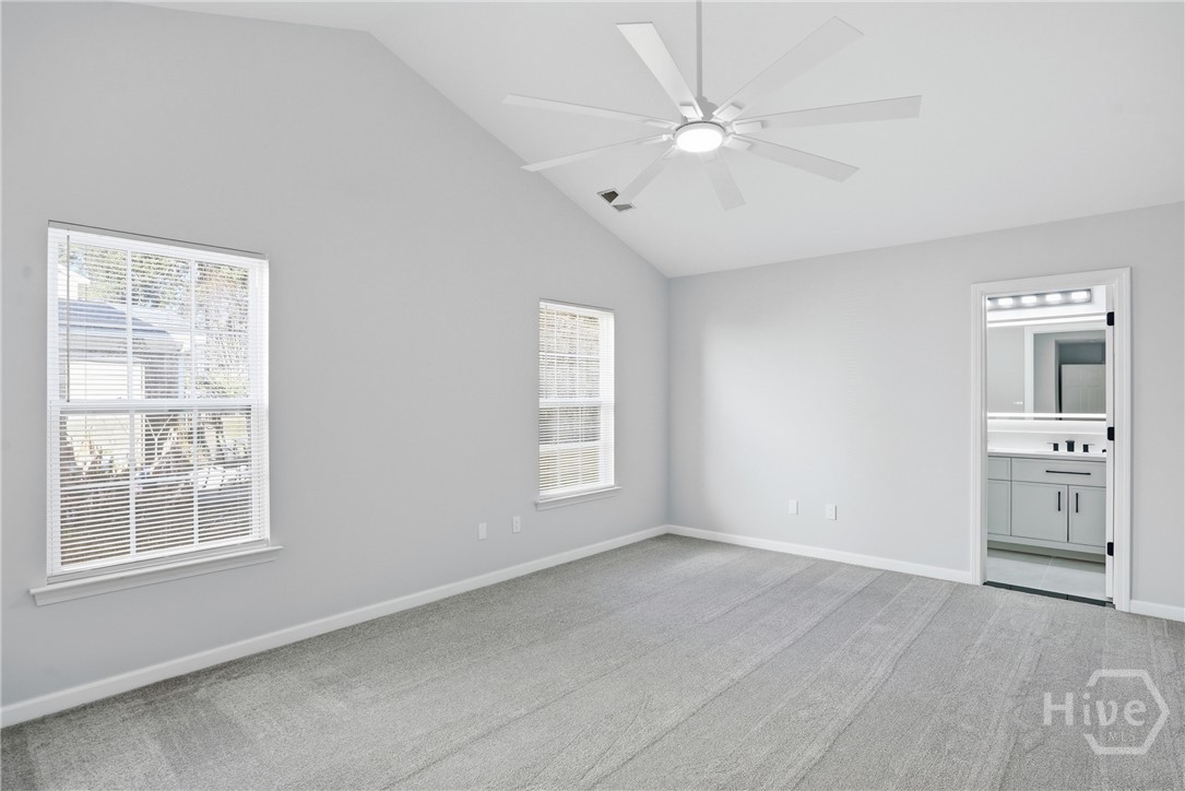 5 Hamilton Grove Drive Pooler, GA 31322 - Photo 13 of 28 Primary bedroom with high ceiling