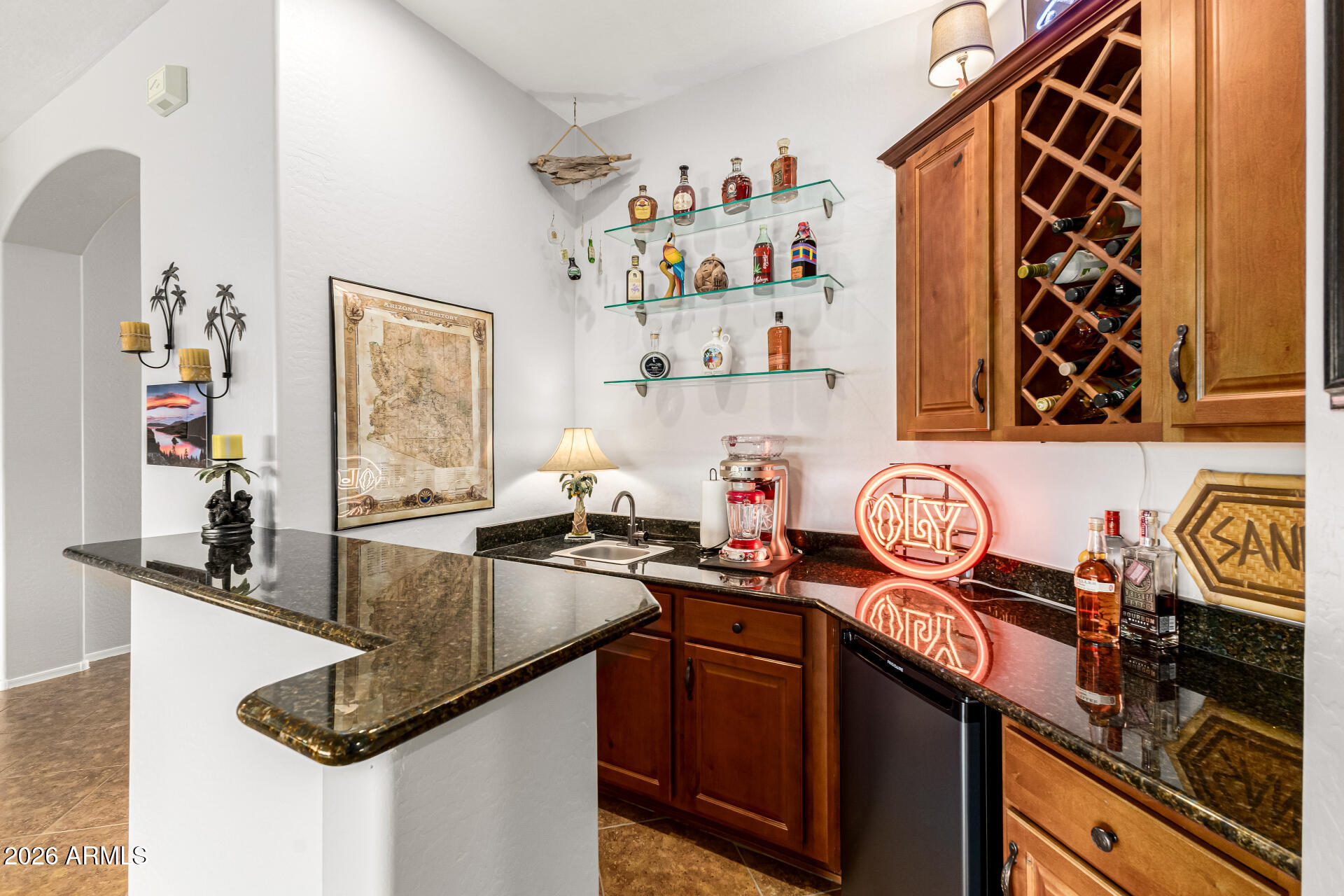 22909 West Sierra Ridge Way Wittmann, AZ 85361 - Photo 24 of 121 WET BAR