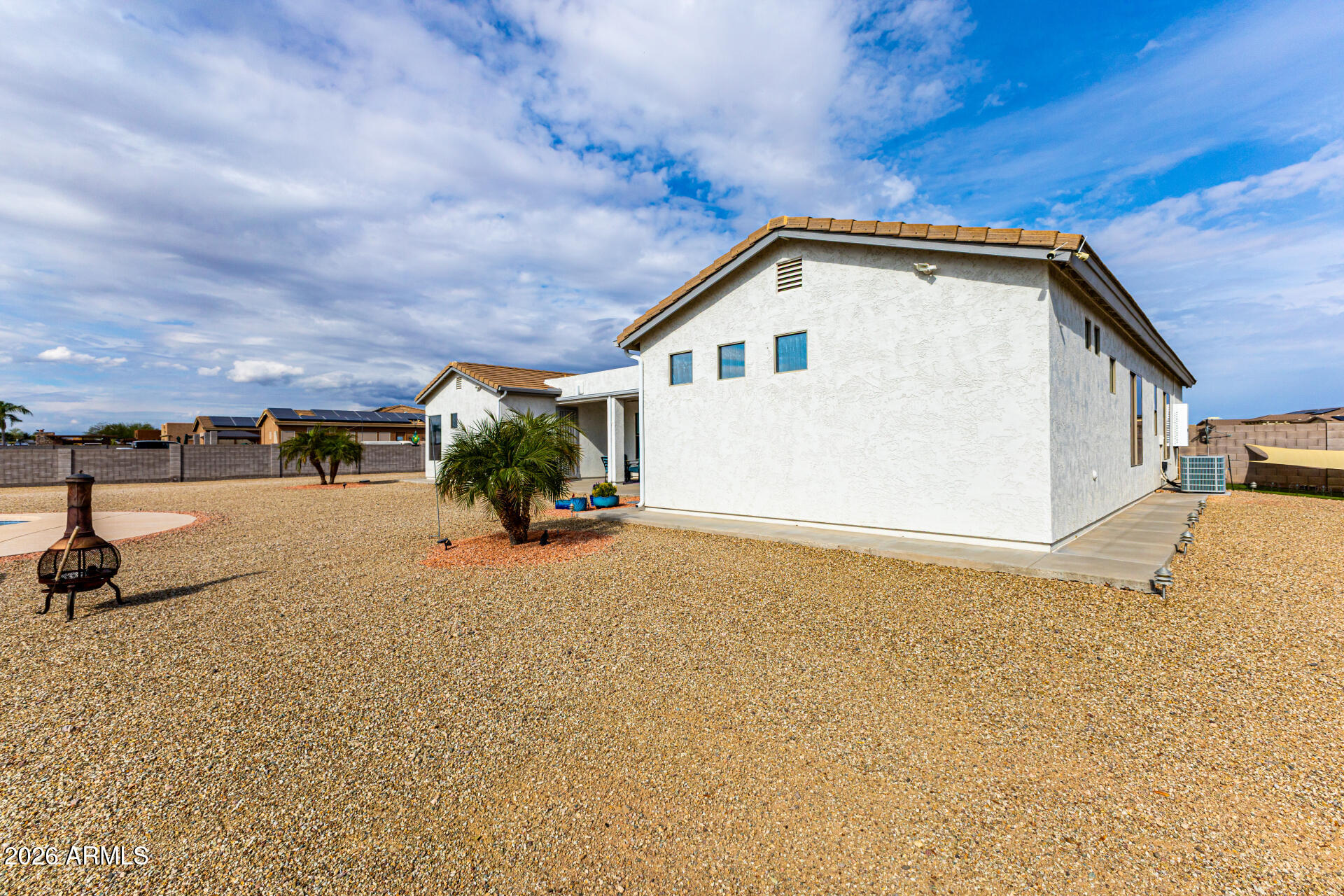 22909 West Sierra Ridge Way Wittmann, AZ 85361 - Photo 76 of 121 a view of outdoor space and yard