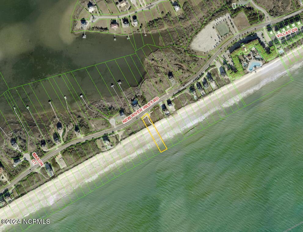 686 New River Inlet Road North Topsail Beach, NC 28460 - Photo 20 of 22 GIS Aerial