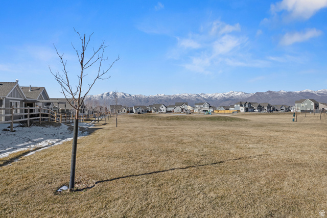 2745 Red Barn Road South Heber City, UT 84032 - Photo 42 of 51 View of property's community with a mountain view, a residential view, and a yard