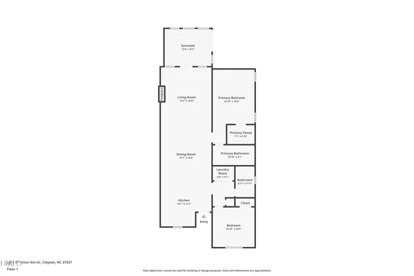 $275,000 | 3618 East Cotton Gin Drive, Clayton, NC 27527