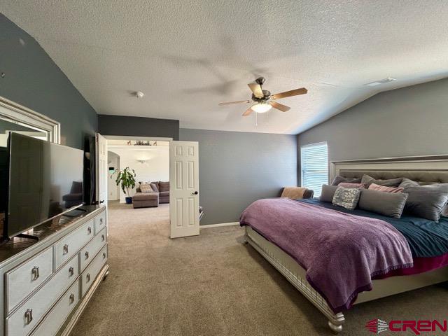 544 20th Street Delta, CO 81416 - Photo 24 of 44 a spacious bedroom with a bed and a flat screen tv