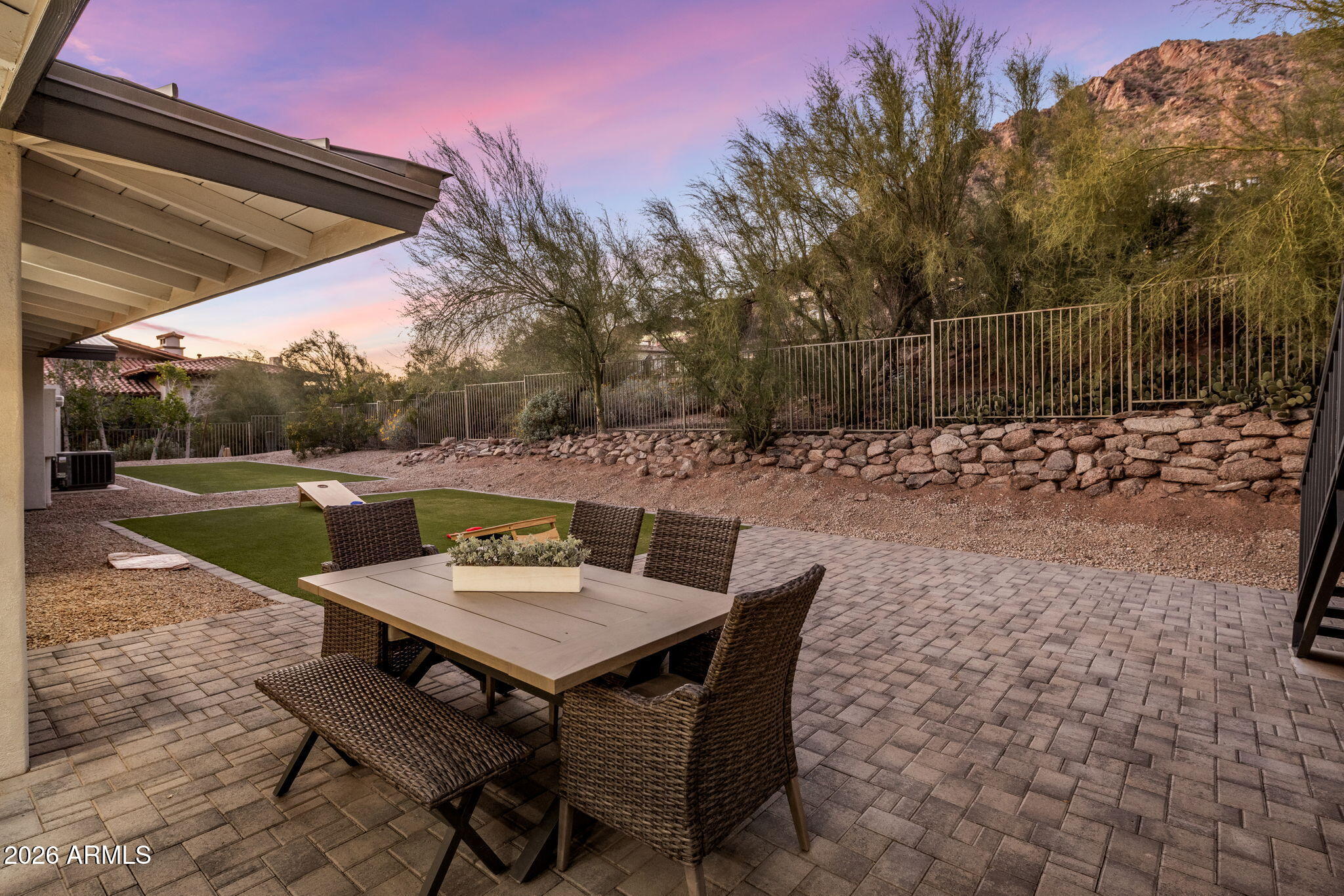 5518 East Rockridge Road Phoenix, AZ 85018 - Photo 47 of 73 Back Patio Facing Camelback