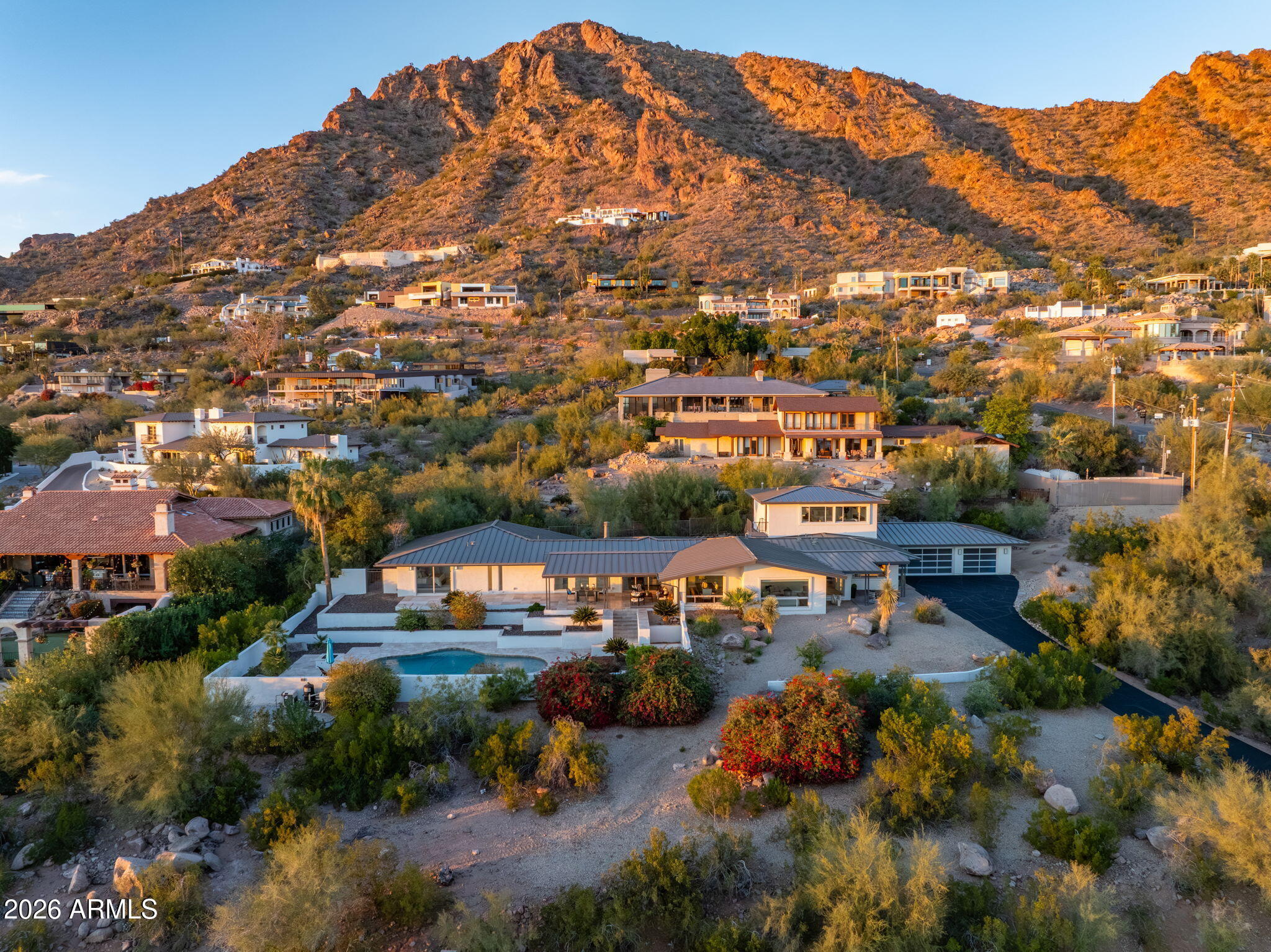 5518 East Rockridge Road Phoenix, AZ 85018 - Photo 68 of 73 Arial Drone Photo