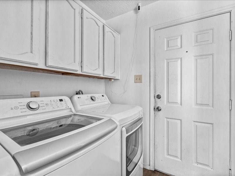 6631 Ambler Drive Spring, TX 77379 - Photo 9 of 37 a utility room with dryer and washer