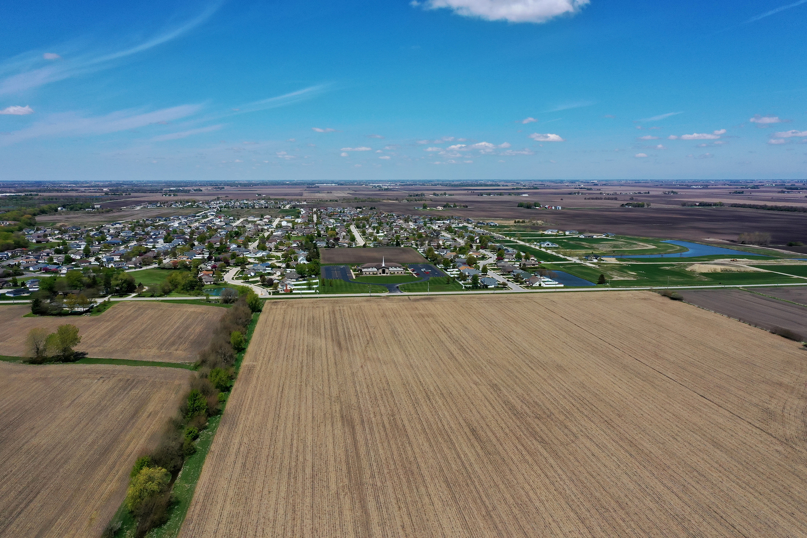 Sec 22 Twp 31 R 12e Bourbonnais, IL 60914 - Photo 7 of 14 an aerial view of a house with a yard