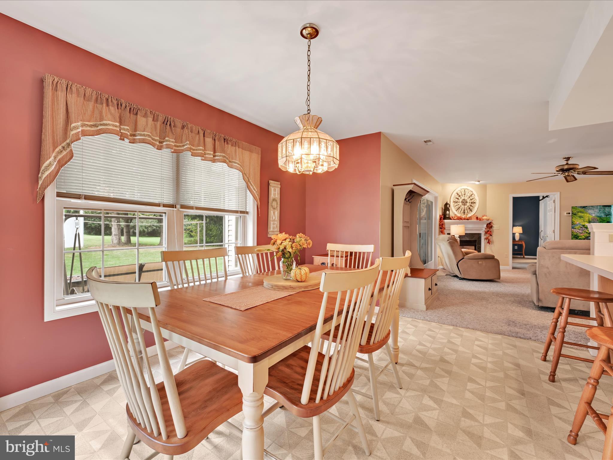 21 Silver Creek Road Lititz, PA 17543 - Photo 13 of 37 a view of a dining room with furniture window and outside view