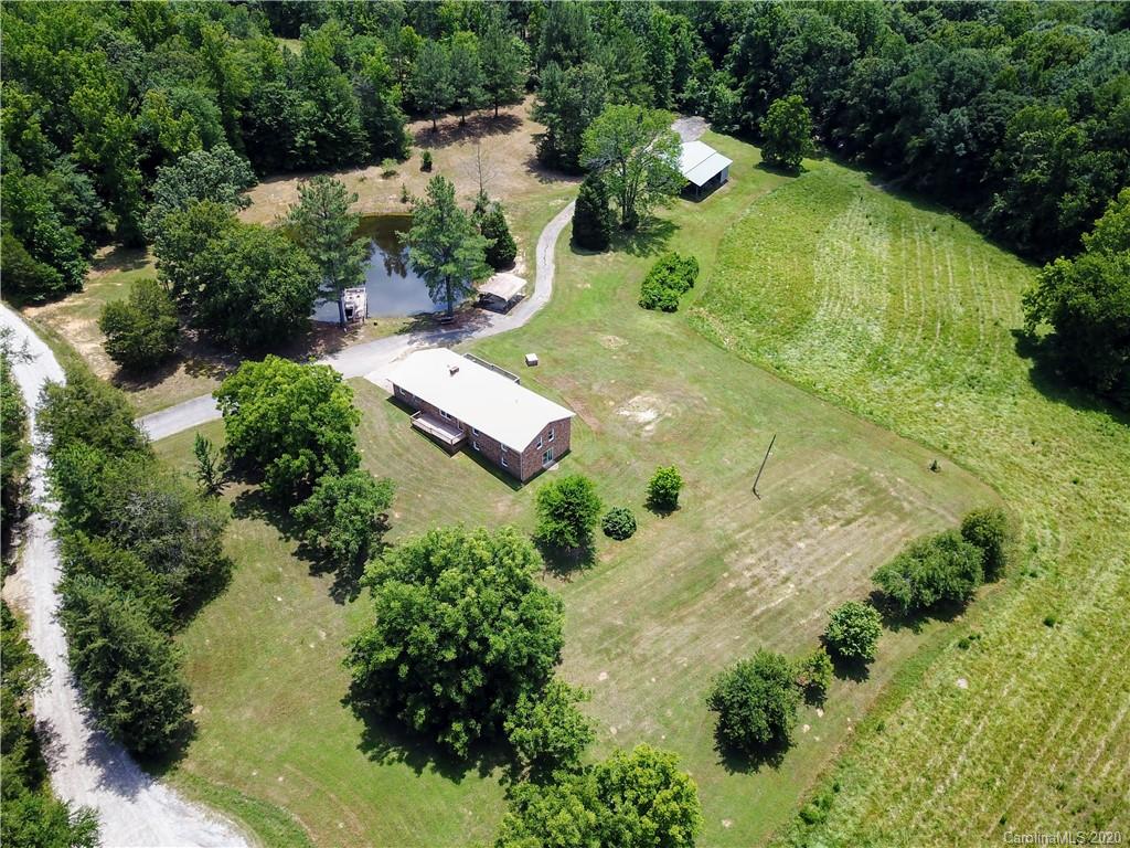3591 Hughes Road Clover, SC 29710 - Photo 23 of 40 an aerial view of residential house with outdoor space and trees all around