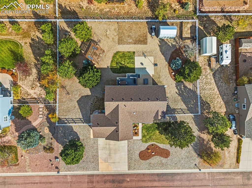 8449 Copenhagen Road Peyton, CO 80831 - Photo 8 of 49 an aerial view of a house