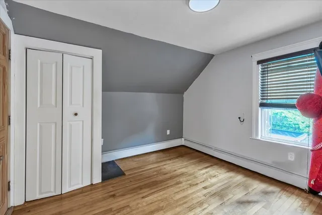 wooden floor in an empty room