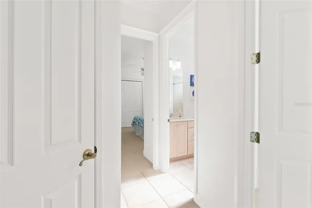 a view of a swimming pool with porch