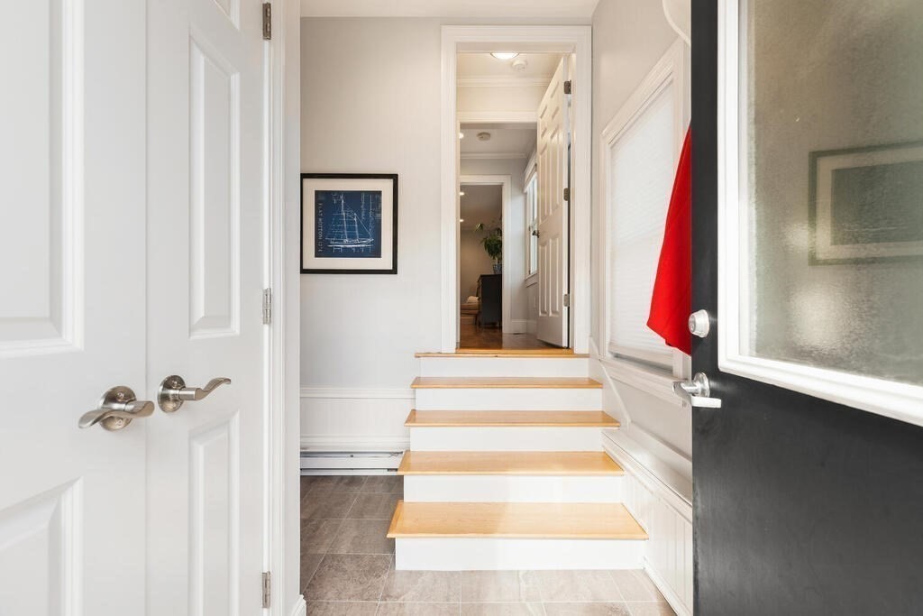 19 Foster Street, Unit 19 Arlington, MA 02474 - Photo 28 of 33 a view of staircase with white walls