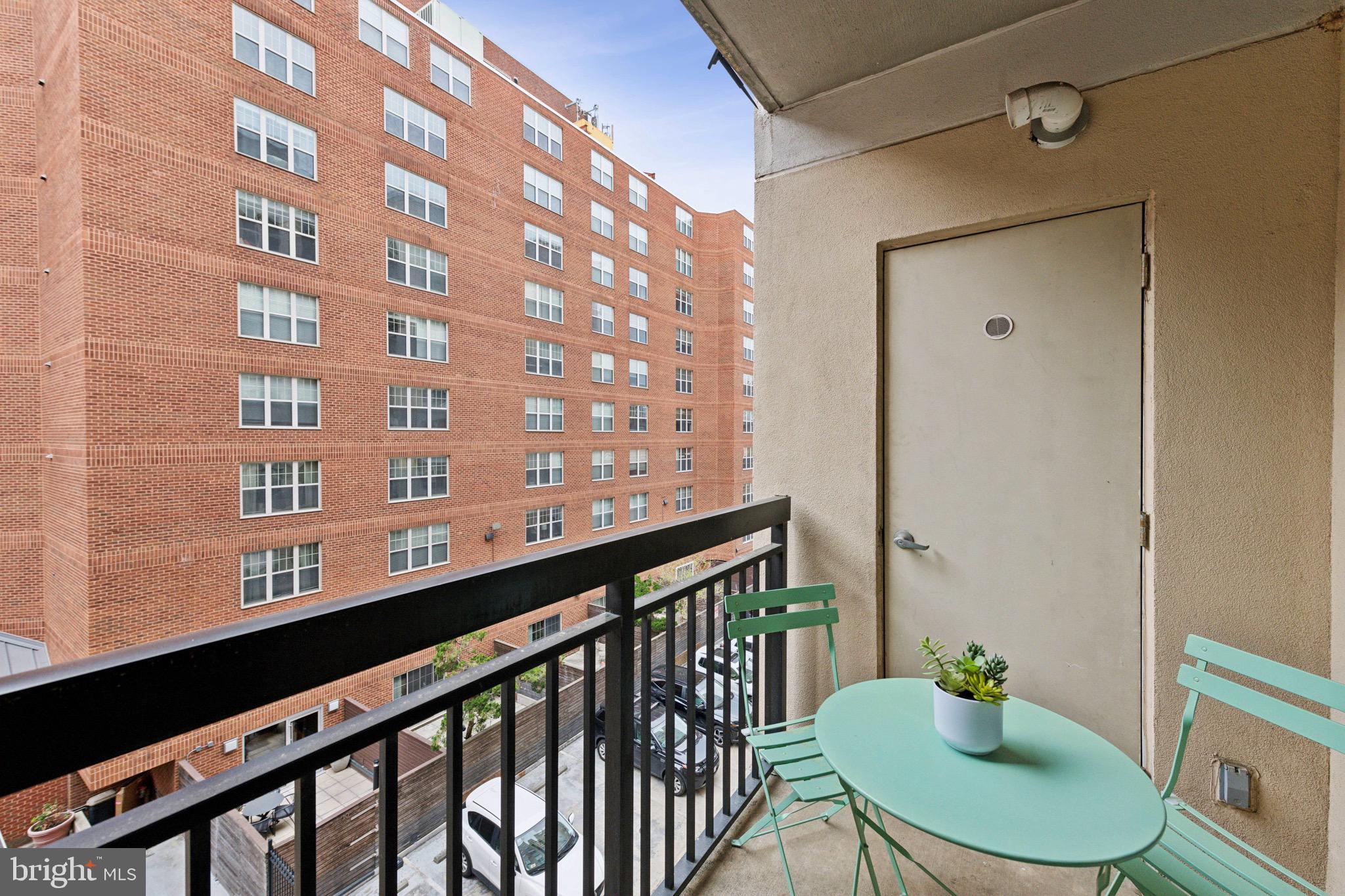 1441 Rhode Island Avenue Northwest, Unit 412 Washington, DC 20005 - Photo 7 of 37 a view of a balcony