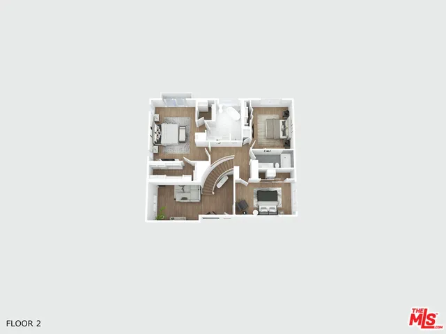 a view of a swimming pool with a lake view and mountain view