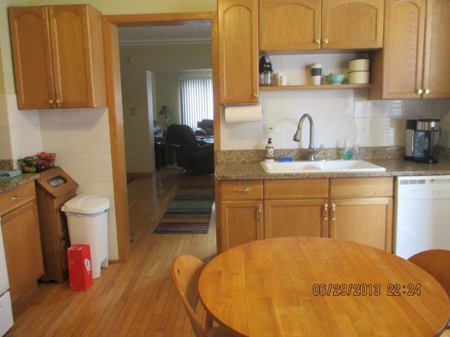 2829 South Lowe Avenue Chicago, IL 60616 - Photo 2 of 11 a kitchen with sink a refrigerator and cabinets