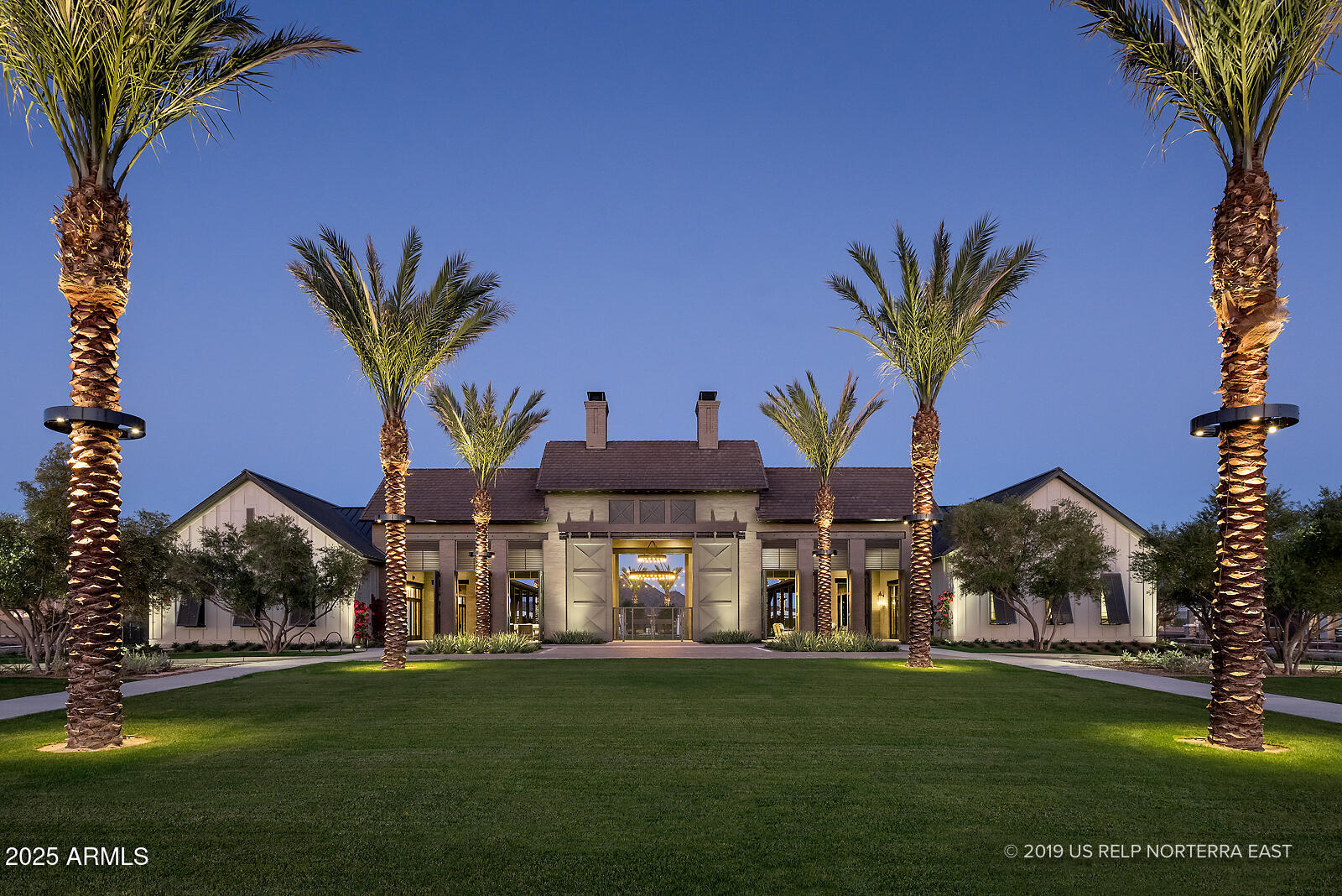 2022 West Rowel Road Phoenix, AZ 85085 - Photo 4 of 15 19-001-02 Front Ext Dusk