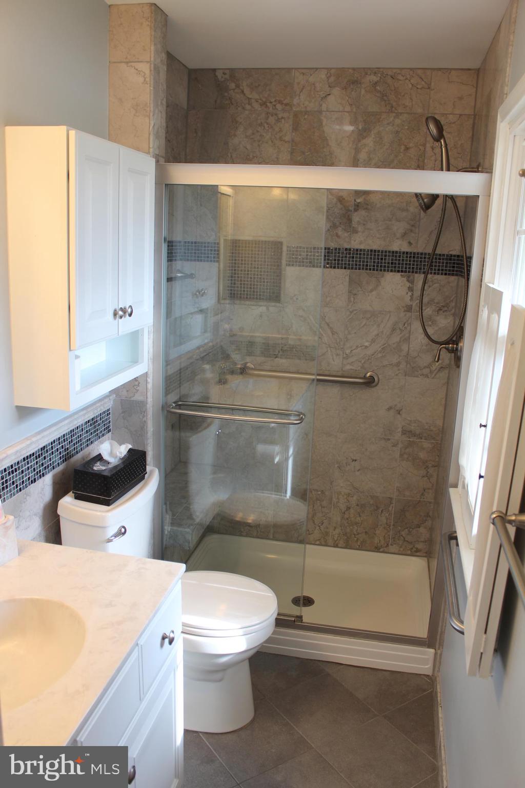 8218 Dabney Avenue Springfield, VA 22152 - Photo 15 of 33 Updated Master Bath