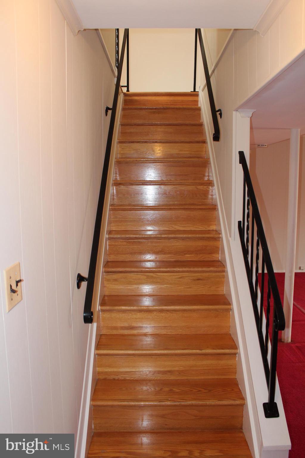 8218 Dabney Avenue Springfield, VA 22152 - Photo 20 of 33 Stairs to lower level
