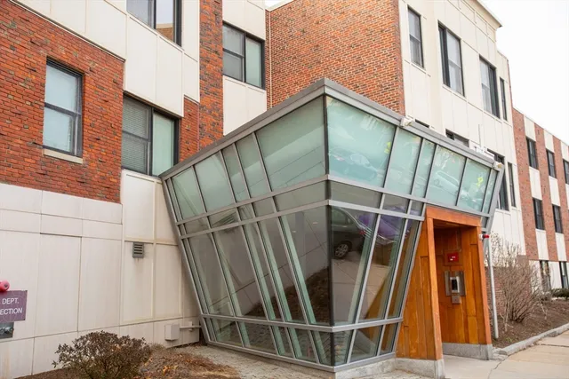 a view of a house with a door