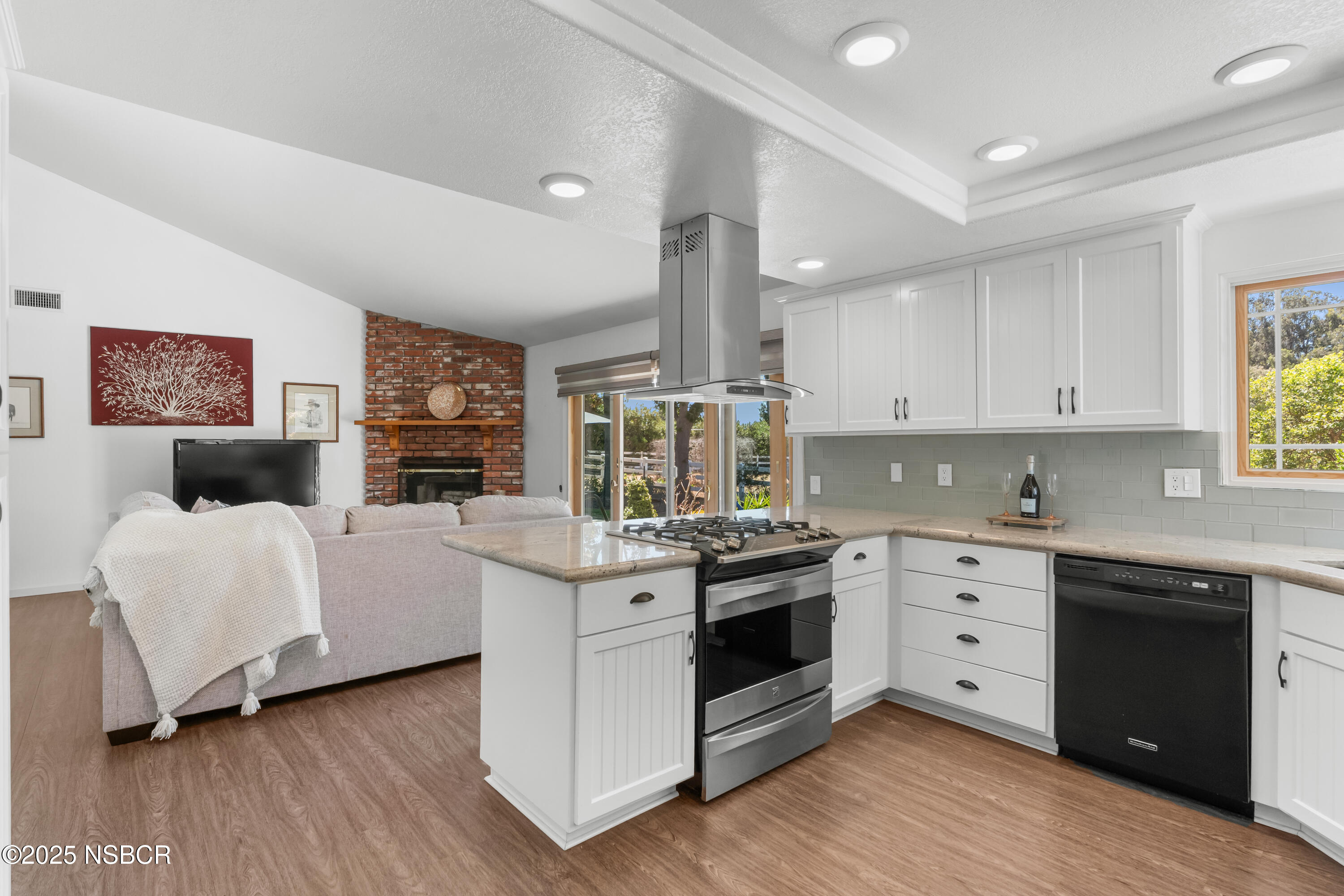 181 Eucalyptus Road Nipomo, CA 93444 - Photo 10 of 36 a kitchen with stainless steel appliances granite countertop a stove and cabinets