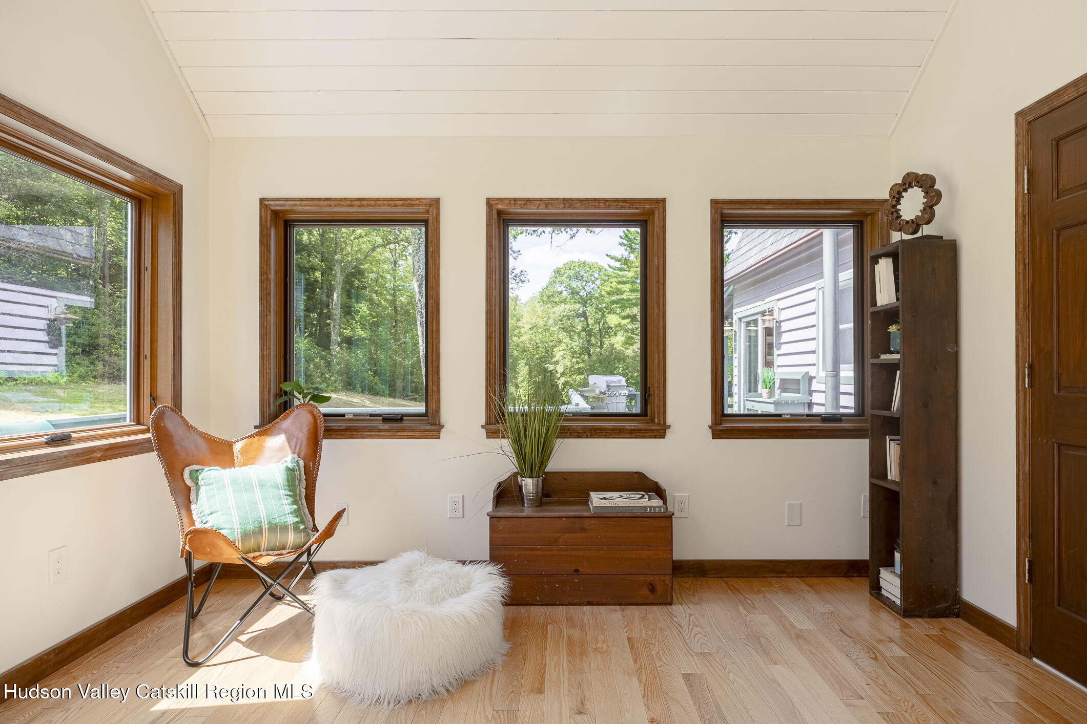 128 Newcut Road Woodstock, NY 12498 - Photo 18 of 51 a living room with furniture and a window