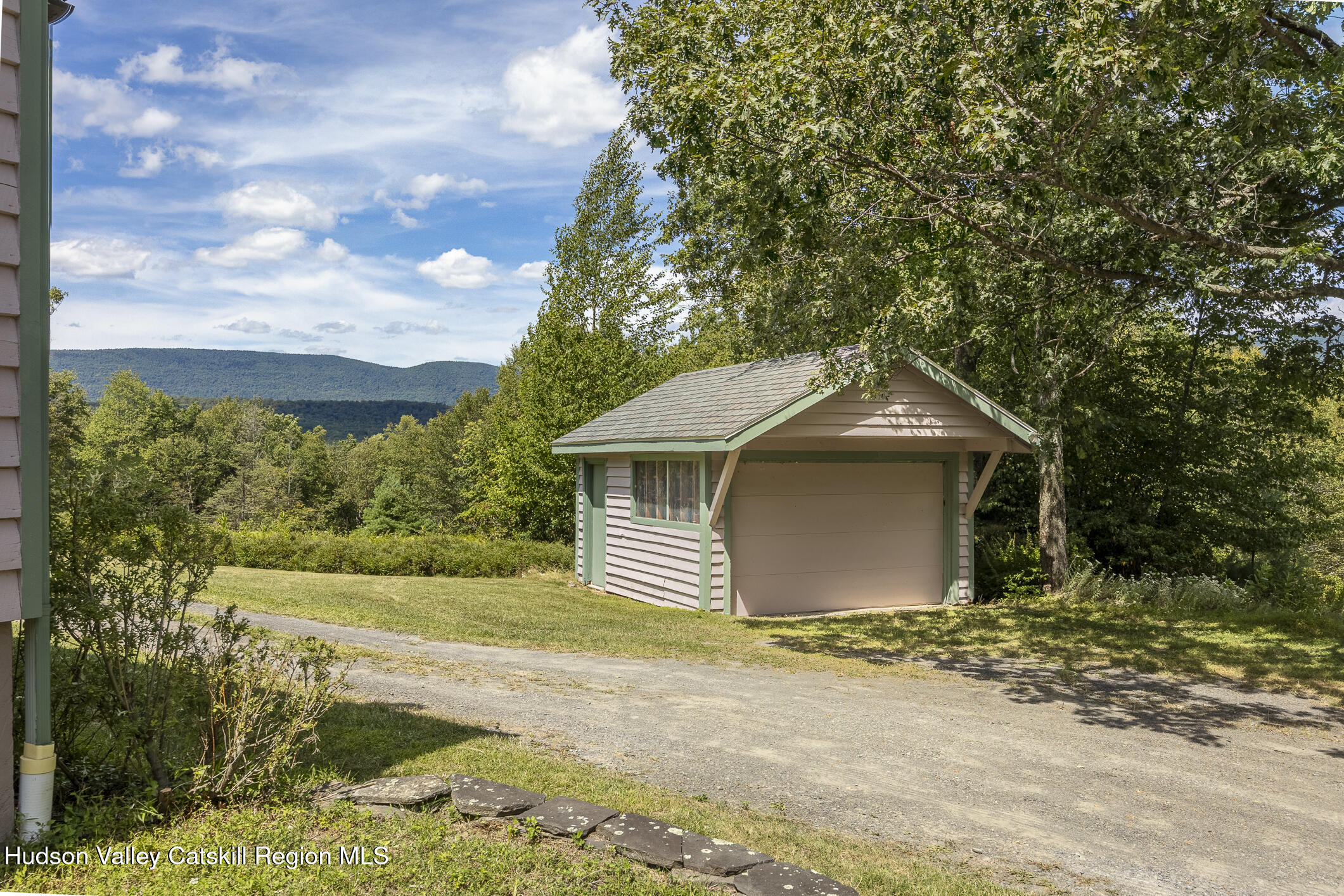 128 Newcut Road Woodstock, NY 12498 - Photo 35 of 51 a view of a house with a yard