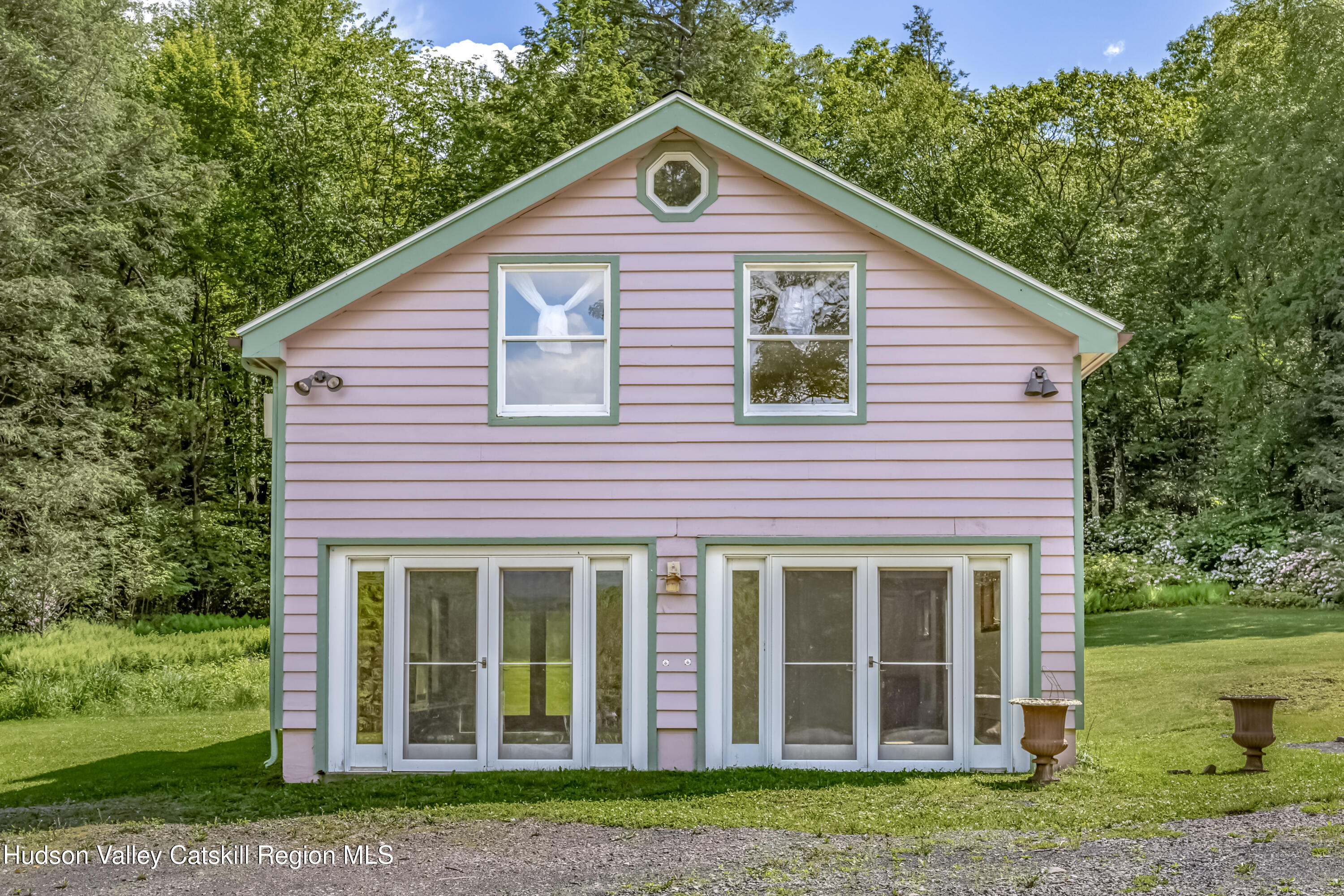 128 Newcut Road Woodstock, NY 12498 - Photo 37 of 51 a view of a house with a yard