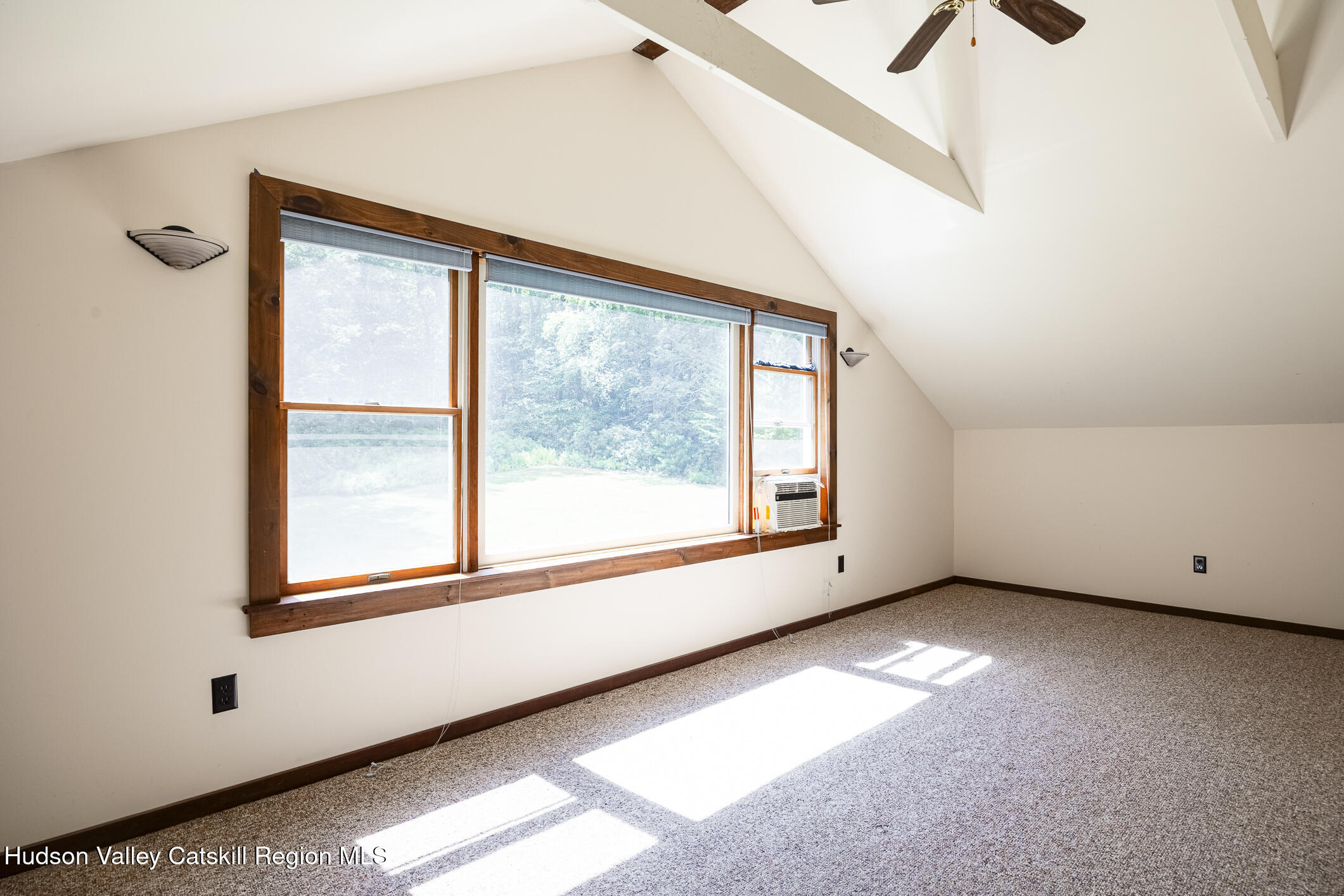 128 Newcut Road Woodstock, NY 12498 - Photo 38 of 51 a view of an empty room with a window