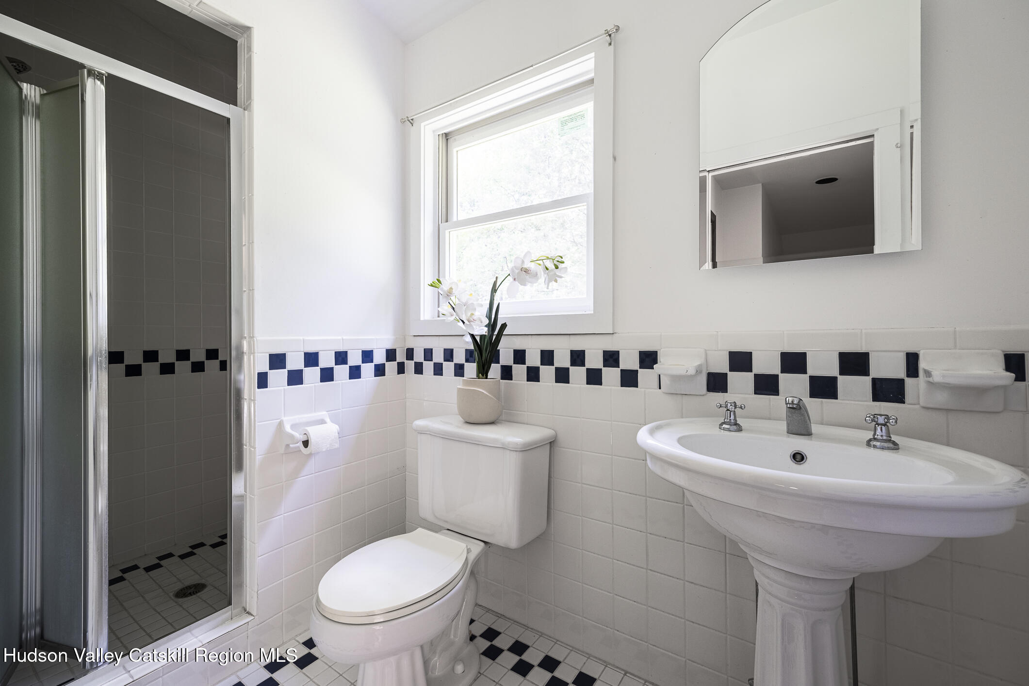 128 Newcut Road Woodstock, NY 12498 - Photo 39 of 51 a bathroom with a toilet sink and mirror