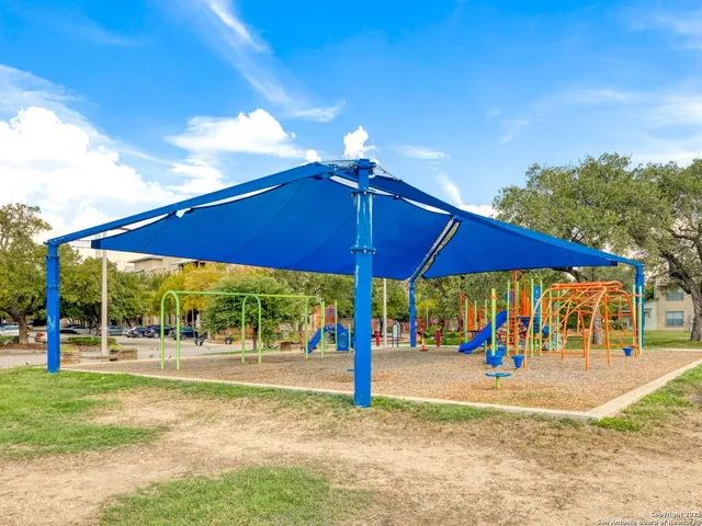 a view of a volley ball court
