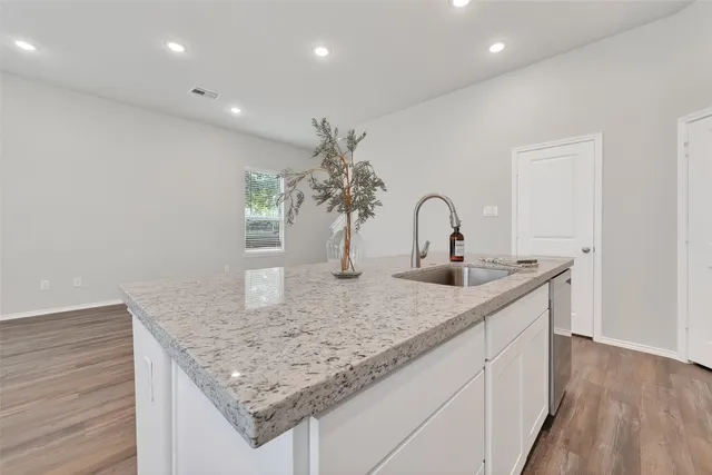 a close view of sink and tap