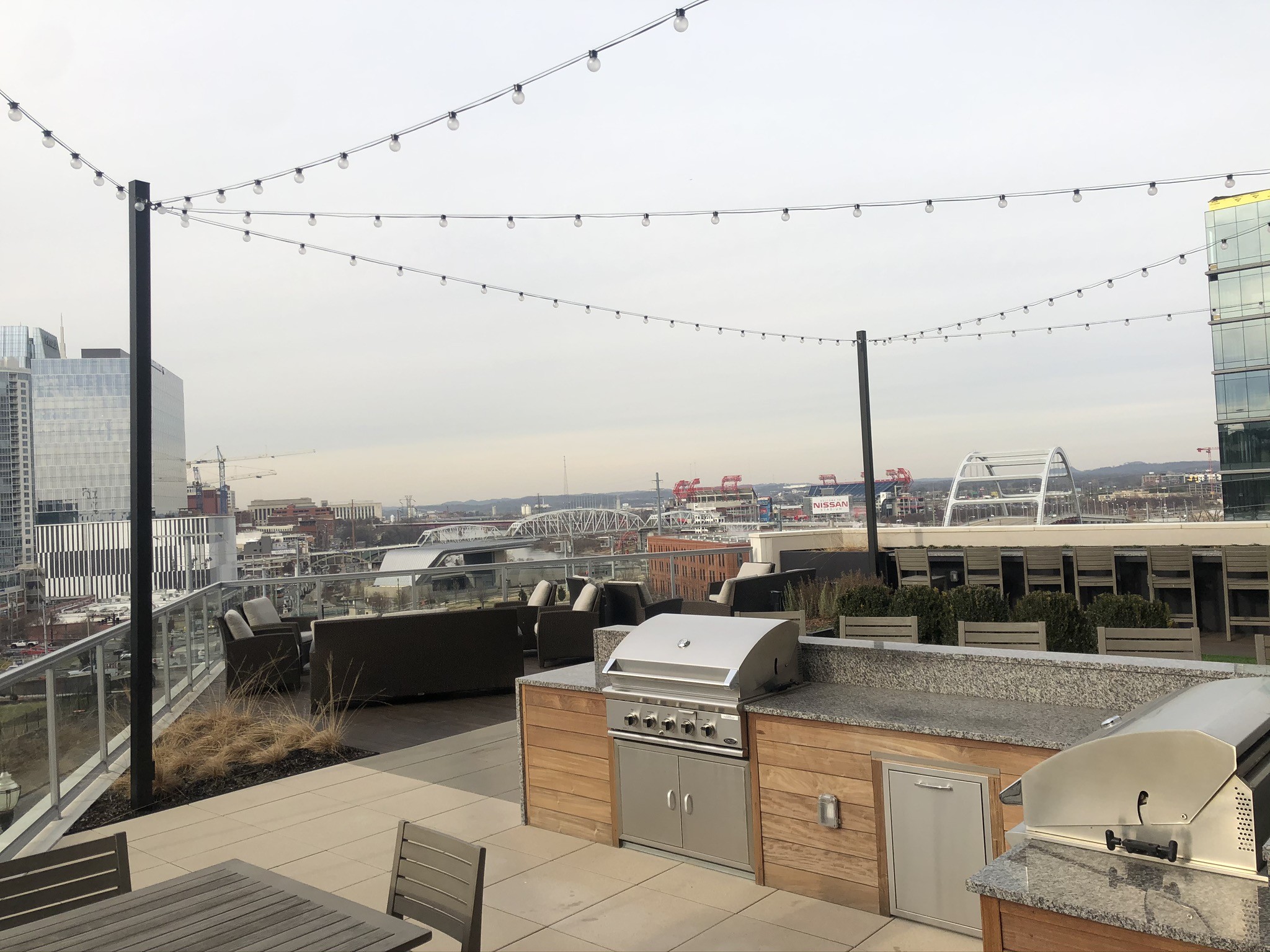 20 Rutledge Street, Unit 603 Nashville, TN 37210 - Photo 27 of 27 a terrace with a city view