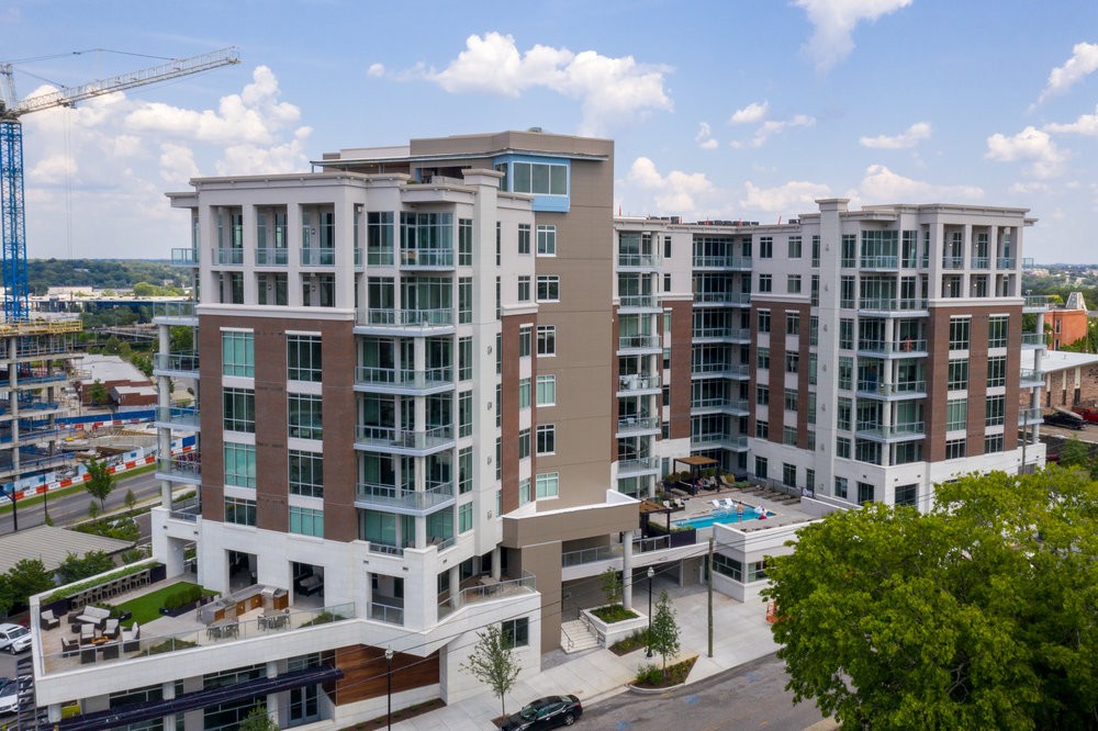 20 Rutledge Street, Unit 603 Nashville, TN 37210 - Photo 5 of 27 a front view of a building