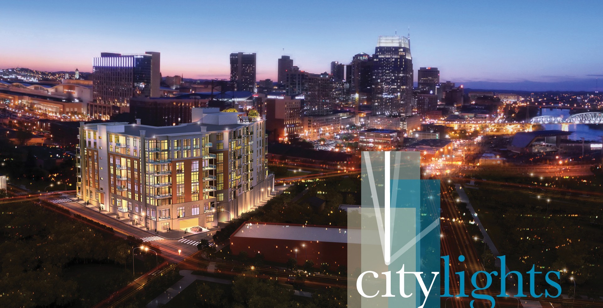 20 Rutledge Street, Unit 603 Nashville, TN 37210 - Photo 8 of 27 a city view