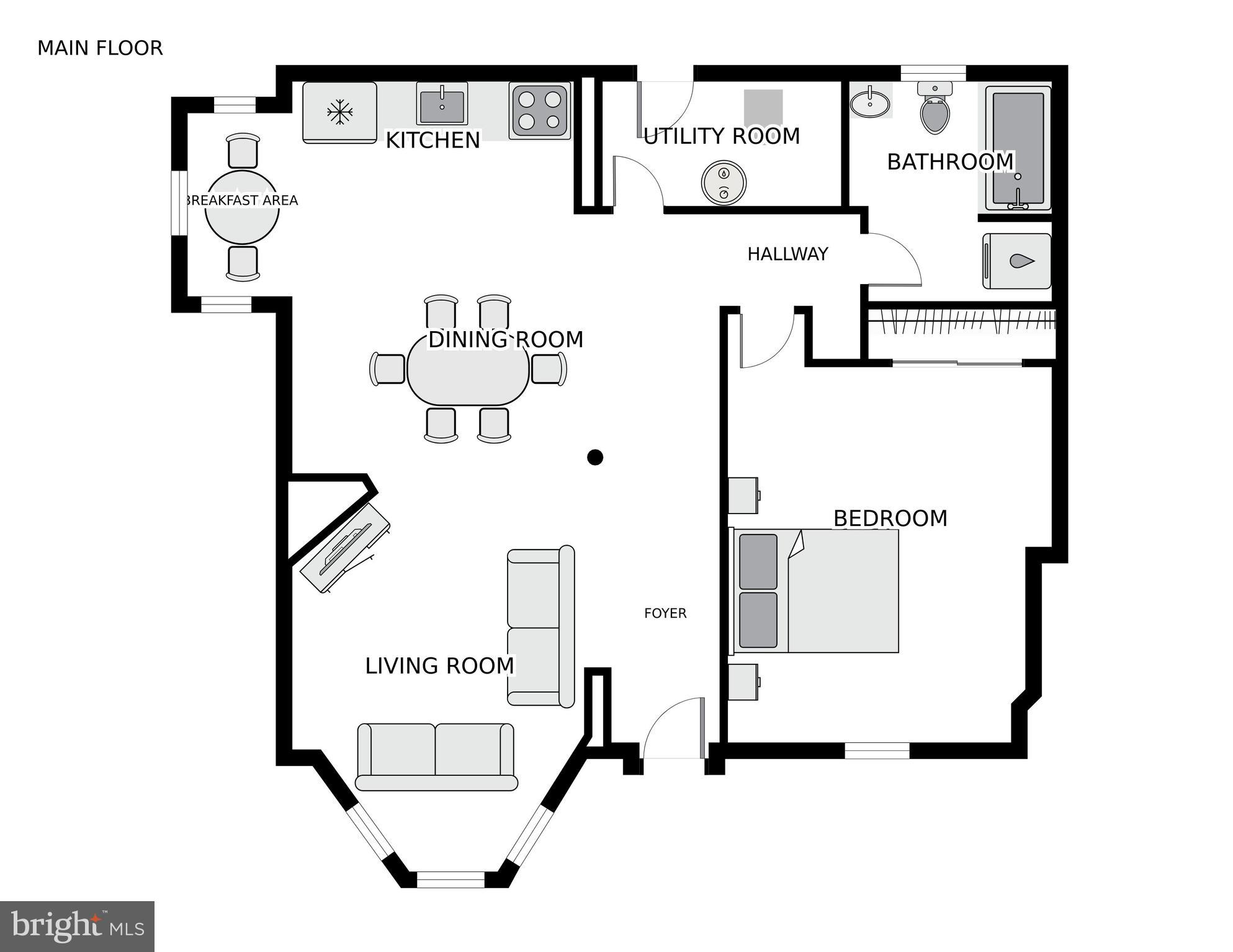 817 T Street Northwest, Unit B Washington, DC 20001 - Photo 17 of 17 Floor Plan
