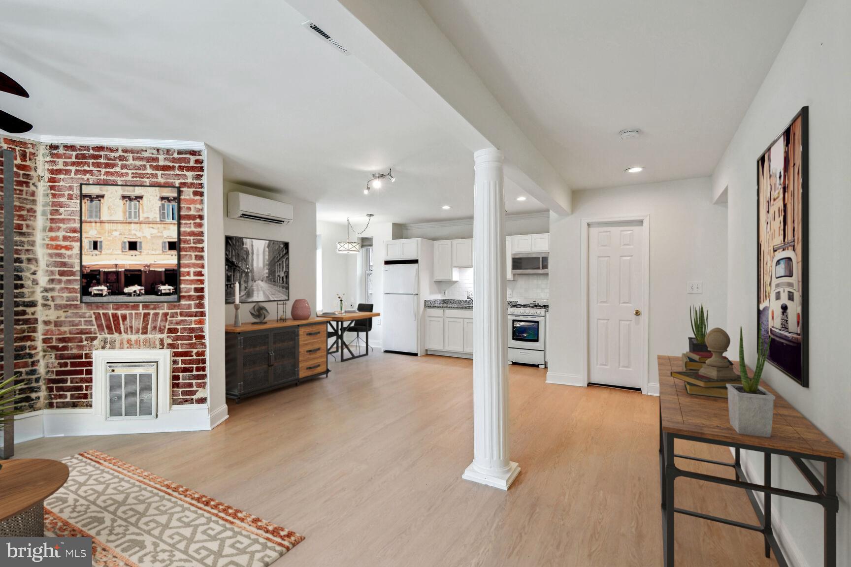 817 T Street Northwest, Unit B Washington, DC 20001 - Photo 3 of 17 Versatile Space to Accommodate Your Furniture