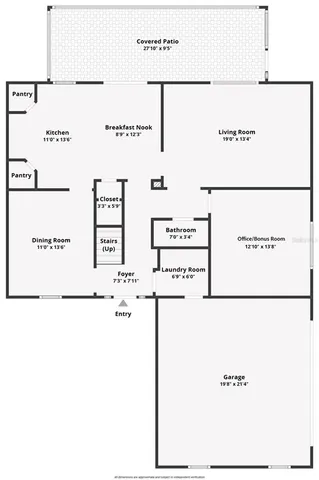 a view of outdoor space and yard