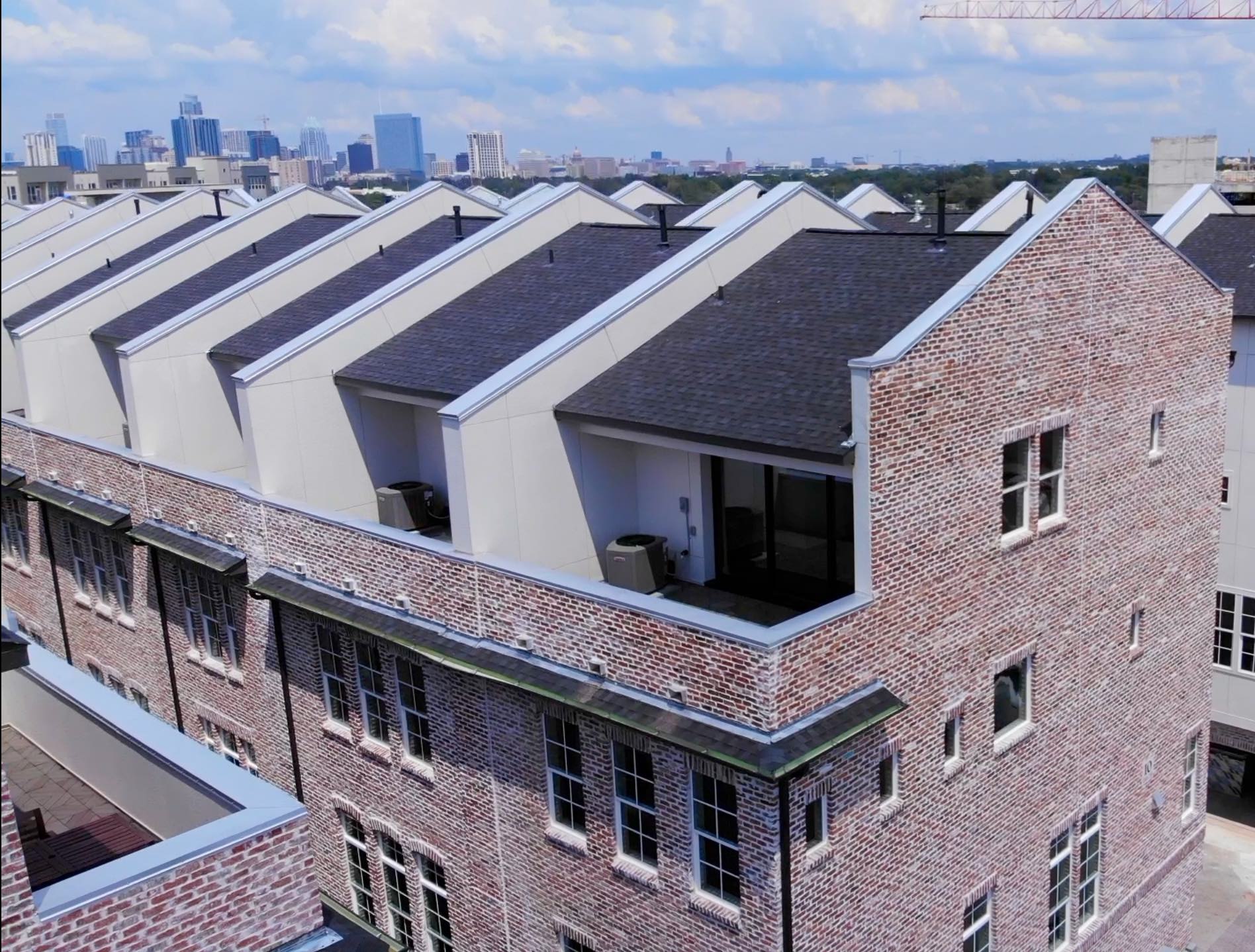 1308 Tinnin Ford Road, Unit 1 Austin, TX 78741 - Photo 17 of 21 a aerial view of a house with a balcony