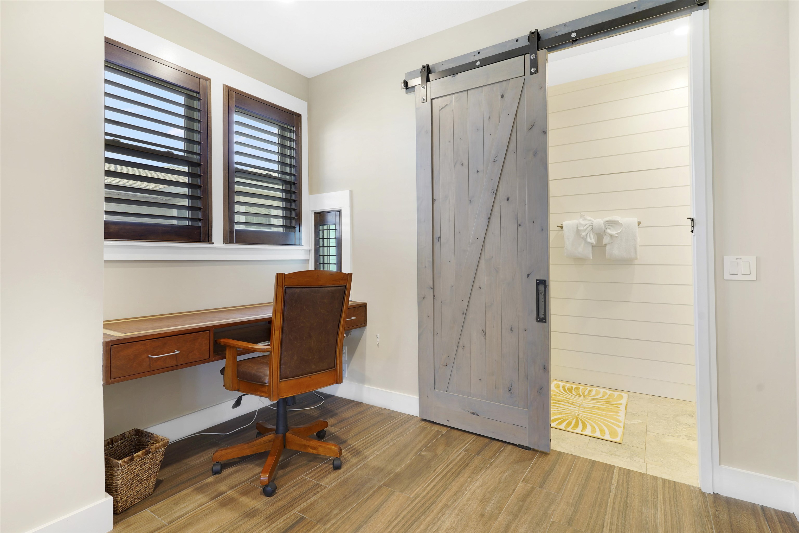 1 2nd Lane St. Augustine Beach, FL 32080 - Photo 47 of 81 a view of a workspace with furniture and a window