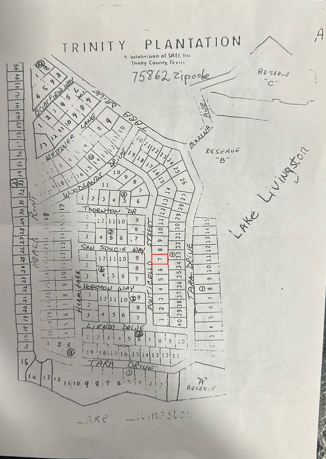 Lot 7 Monticello Street Trinity, TX 75862 - Photo 5 of 12 a bathroom with a shower