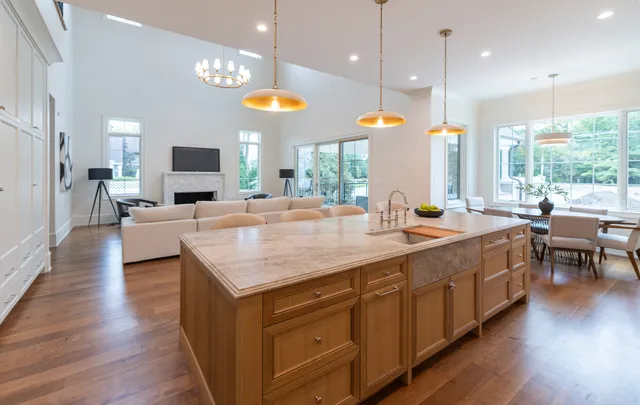 a dining room with furniture window wooden floor