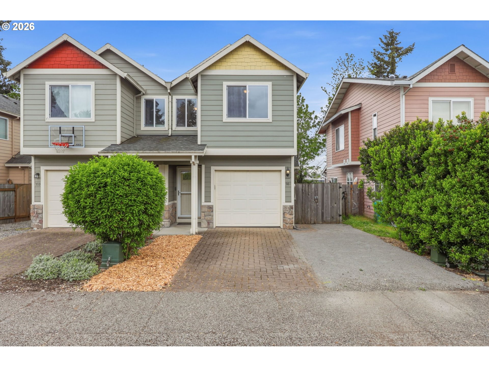 581 Southeast 204th Place Gresham, OR 97030 - Photo 1 of 32 a view of a yard in front view of a house
