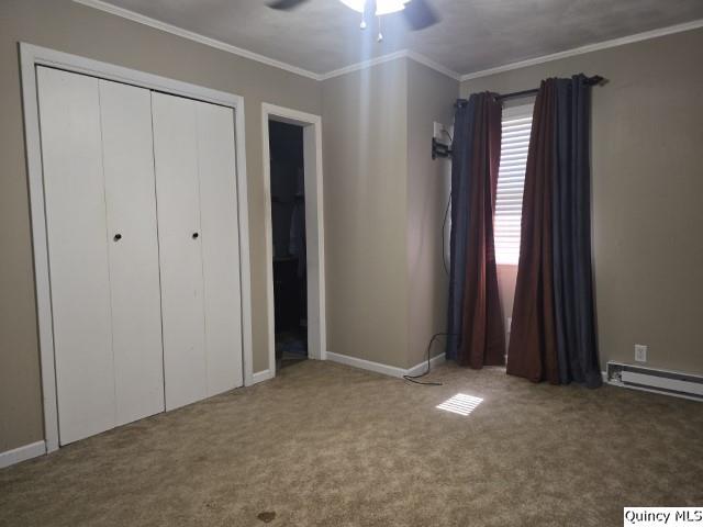 705 South Washington Street Carthage, IL 62321 - Photo 14 of 27 a view of an empty room with a window