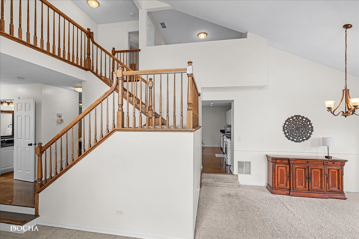 4301 Anthony Lane Plainfield, IL 60586 - Photo 5 of 31 a view of entryway and hall