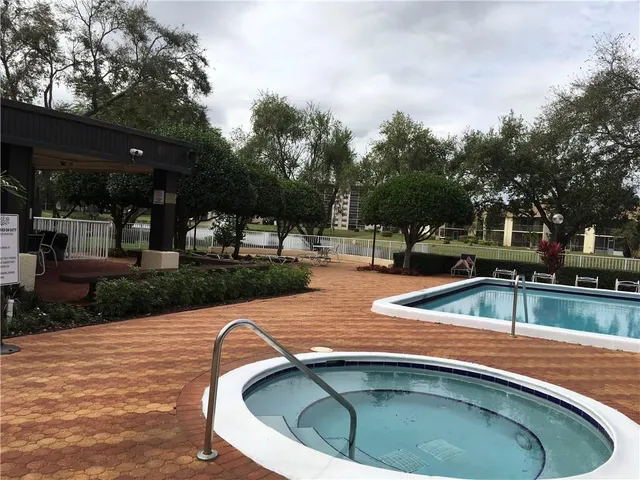 an outdoor view with patio